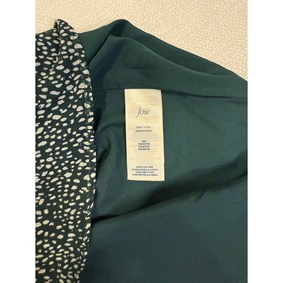 Joie Green Abstract Dot Chiffon Tunic Dress | XXL - Picture 5 of 12